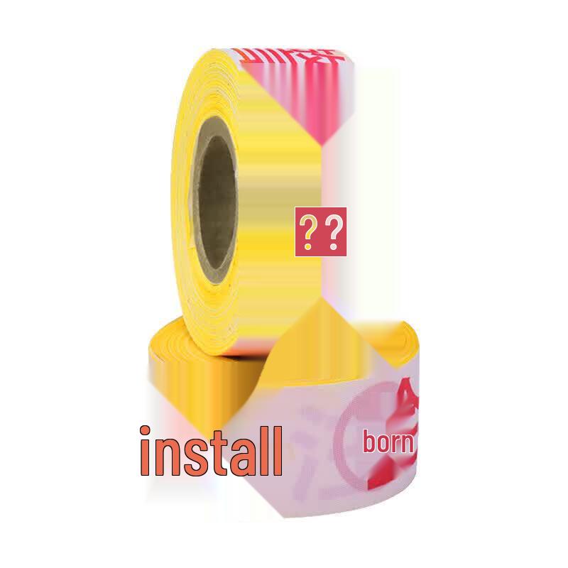 Audel Safety Warning Tape
