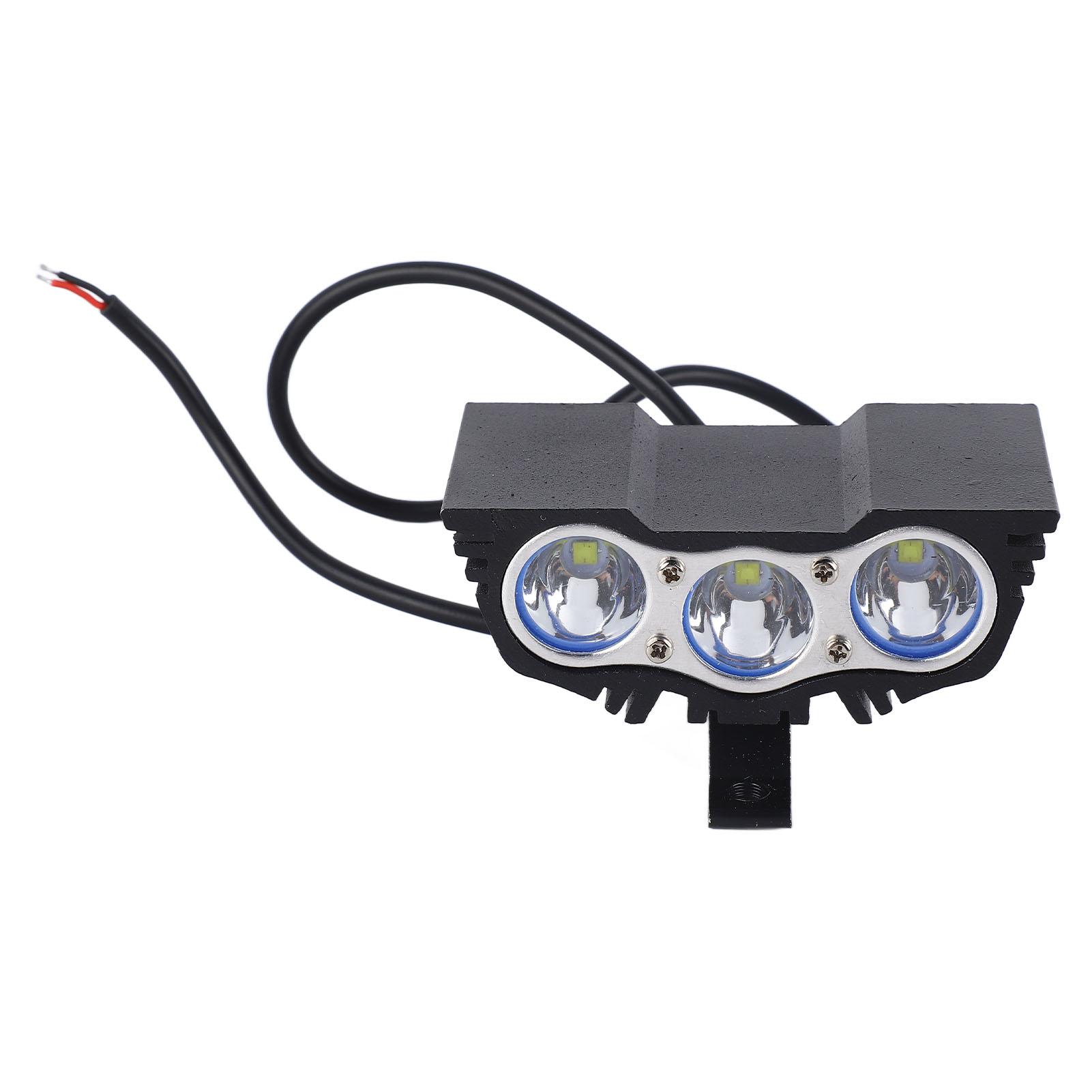 

Front Auxiliary Light White Light 12V to 85V 3 Lamp Beads High Brightness Waterproof Auxiliary Driving Lights for