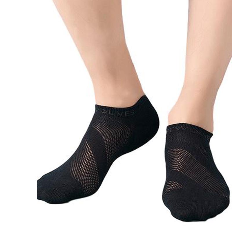 3 Pairs/Lot Men's Cotton Breathable Socks Sports Socks Slash Mesh Casual Athletic Cut Short Summer Thin Short Ankle Sock