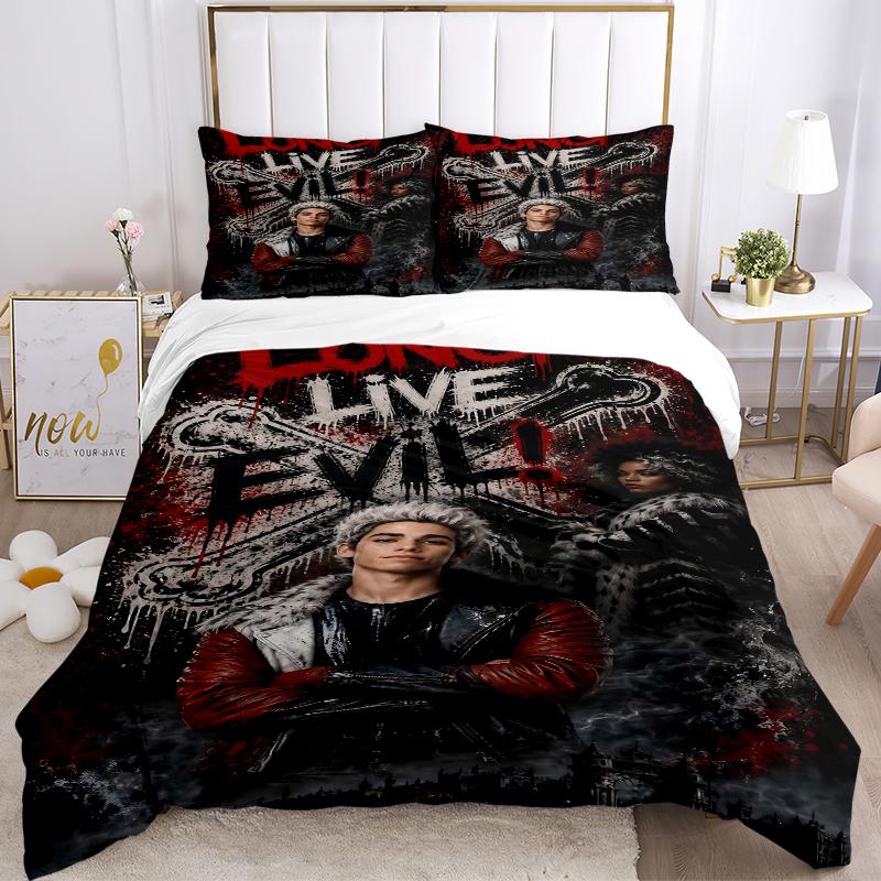 3Pcs Evil Reigns Supreme Bedding Sets For All Sizes New 3D Printed Bed Cover Comforter Duvet Cover Pillowcase Bedroom Decoration