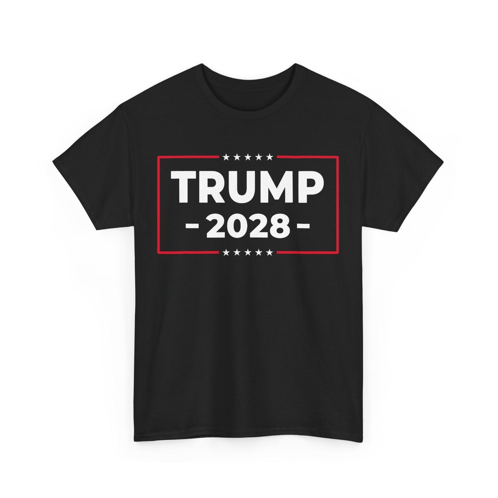 Donald Trump 2028 President American Flag Pro Trump Vintage T-Shirt Mens Womens Tees Top S