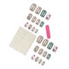 Square Nail Tips Fake Nail Glues On Nail Stick On Nail Saint Patrick’s Day Press On Nail Artificial False Nail Women
