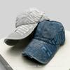 And Women Bandhnu Broken Style Embroidered Side Letter Prints Baseball Caps Sun Protection Street Style All-Match Distressed Peaked Hats Fashion