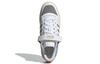 adidas Originals Forum Low Wear Resistant Non Slip Casual Skateboarding Shoes White Blue Gray Women's GZ4405