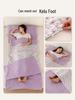 Hao Run Qi Summer Cotton Double Layer Gauze Adult Sleeping Bag – Lightweight for Travel, Camping, and Outdoor Use