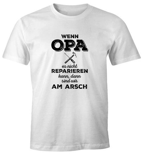 Mens T Shirt If Grandpa Can t Fix It Then We re Fucked XL