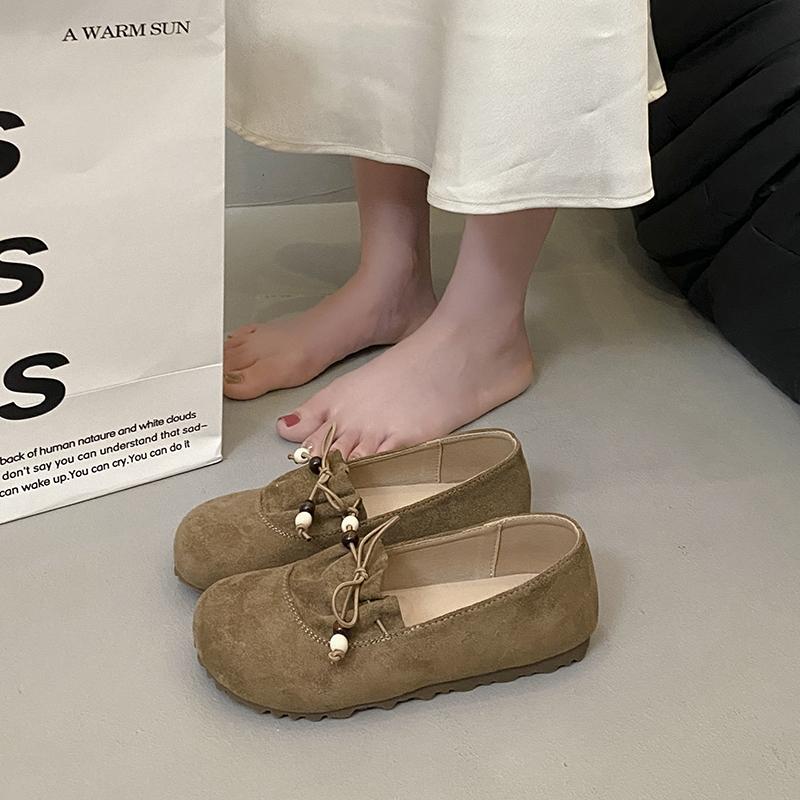 Mode 2025 Mode Damen Schuhe Damen Neu Runde Zehenpartie Lässig Heißer Verkauf Leicht Weiche Sohle Bequem Bestseller Flach Niedrige Absätze