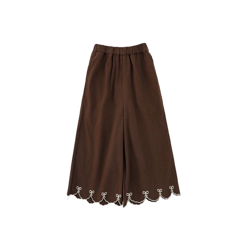Girls  Sleeveless Doll Collar Top & Capris Set