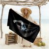 Football Messi Personalized Text Beach Towel Super Soft Microfiber Quickdry Fabric Suitable for Swimming Gym Camping Yoga Vacation