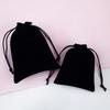 Velvet Drawstring Bag for Jewelry, Earphones, Coins, and Cosmetics Storage