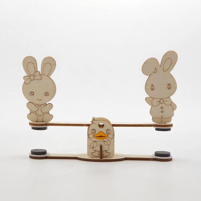 Hand-Cranked Generator DIY Science Kit: Educational Toy for Elementary Students