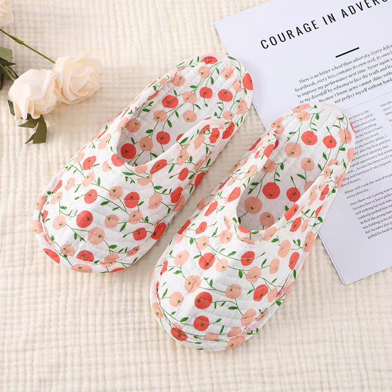 Fashion Women Slippers Lightweight Home Shoes Antislip Soft Indoor Fabric Slippers Can Machine Wash Mix Order