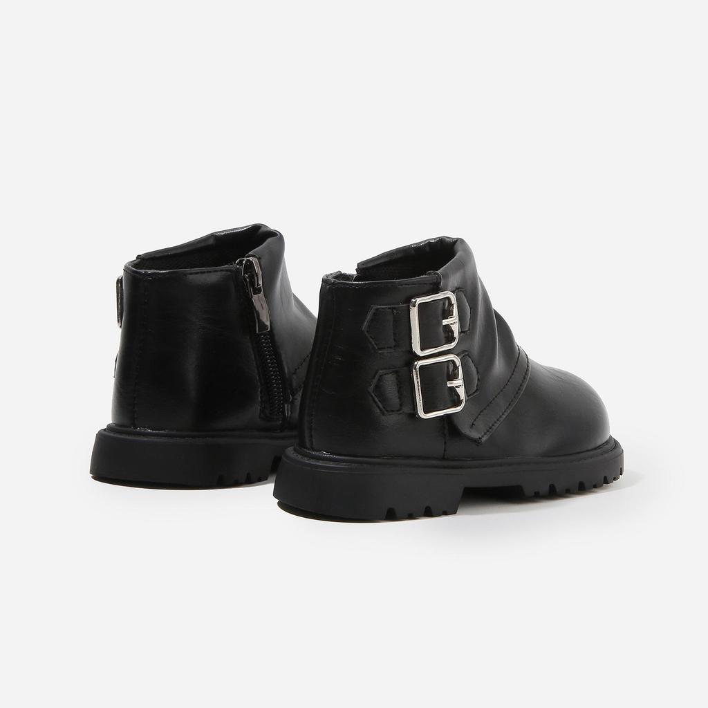 Wintermode für Mädchen Prinzessin Lederstiefel - Bequeme & Stilvolle Kleinkindschuhe