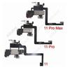 AiinAnt Phone Top Proximity Sensor Ear Earpiece Speaker Flex Cable For iPhone 11 Pro X Xr Xs Max 7 8 Plus with Sticker 100% OEM