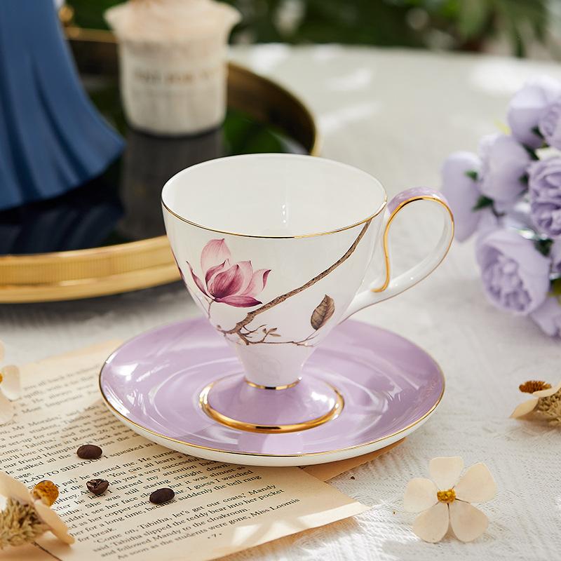 

Кофейные чашки, тарелки, хозяйственные керамические кружки из костяного фарфора 240ML