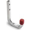 4 Pieces of Utility Hook Wall Hook Zinc Plated Steel Fixing Hook / 80 X 120 Mm / Load Capacity 45 Kg / Universal Hook Cellar or Garage Hook