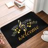 Doormat Guitars Front Door Mat Non-Slip Welcome Mats Floor Mat Entrance Mat Doormat for Kitchen Bedroom Bathroom Home Decor