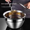 ZISIZ Stainless Steel Oil Basin Set