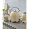 Retro Set Petit-Déjeuner Bouilloire 1,8L Sans fil, Grille-Pain 2 Larges Tranches SWAN STP7050CNEU 850W Crème 57942