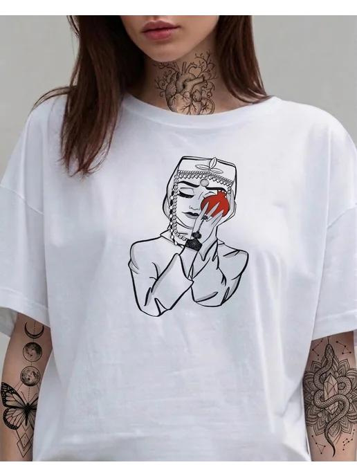 Loose-fit Armenia T-shirt (suitable for wearing under a blazer) XL