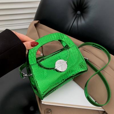 Female Shoulder Bags  New Fashion Trendy Small Square Bags for Women Pu Leather Luxury Designer Handbags