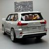 LGS2  Diecast 1/24 LEXUS LX570 Off Road Car Model Alloy Casting Toys Vehicles Kids Boys Gift Collective Home Decor Voiture Miniature