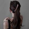 Curly Long Straight Short Hair Ponytail Holder Matte Banana Clip Vertical Clip Hair Accessories