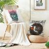 Metal PParkway DriveS Cushion Cover Breathable and skinfriendly linen pillowcase square removable and washable cushion