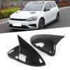 Pair of Rear Side Mirror Cover   Housing   Fit for MK7 MK7.5 R 20132020(Gloss Black )