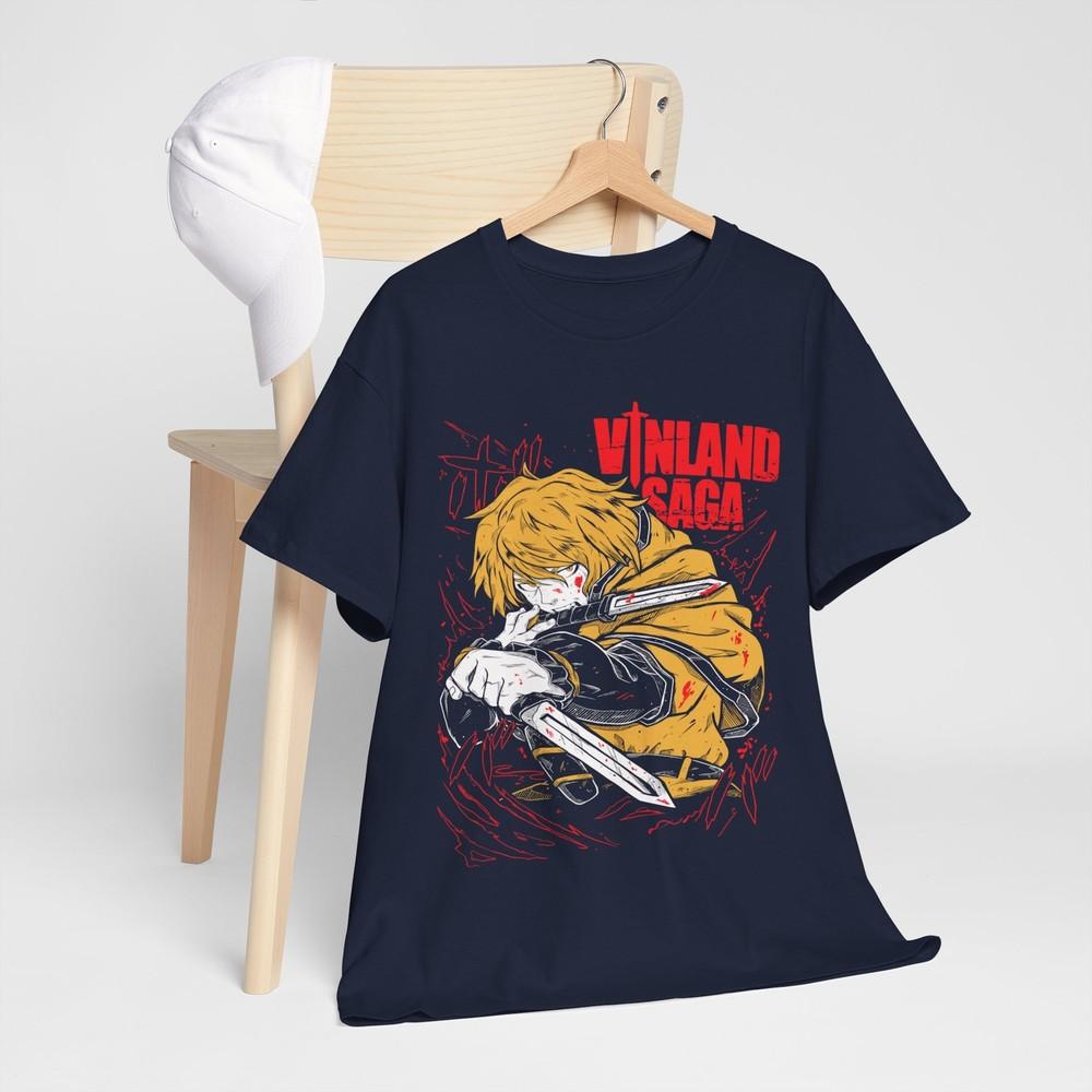 

Vinland Saga Shirt,Thorfinn Shirt, Vinland,Askeladd,Manga Black Shirt,All Size 3XL