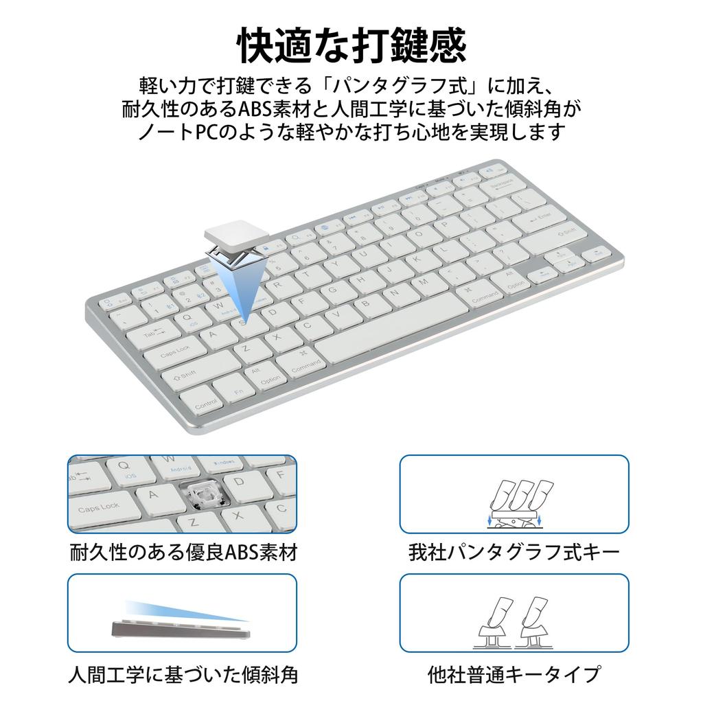 Trådløst Tastatur Mus Trådløst Tastatur Mus Sett Bluetooth Tastatur Mus Sett med USB-mottaker Bluetooth og Trådløs Tilkobling Byttbar