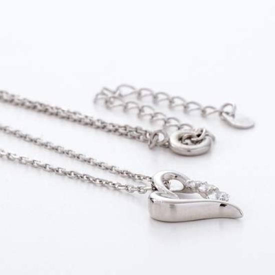 Crossfor New York Silver Chain Necklace by JWell Women's NYP-158-3SS