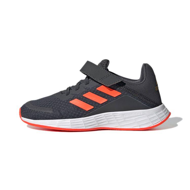 Adidas Duramo Sl Comfortable Daily Wear Durable Low-Top Kids Running Shoes Kids Running Shoes Gray Orange GW2240