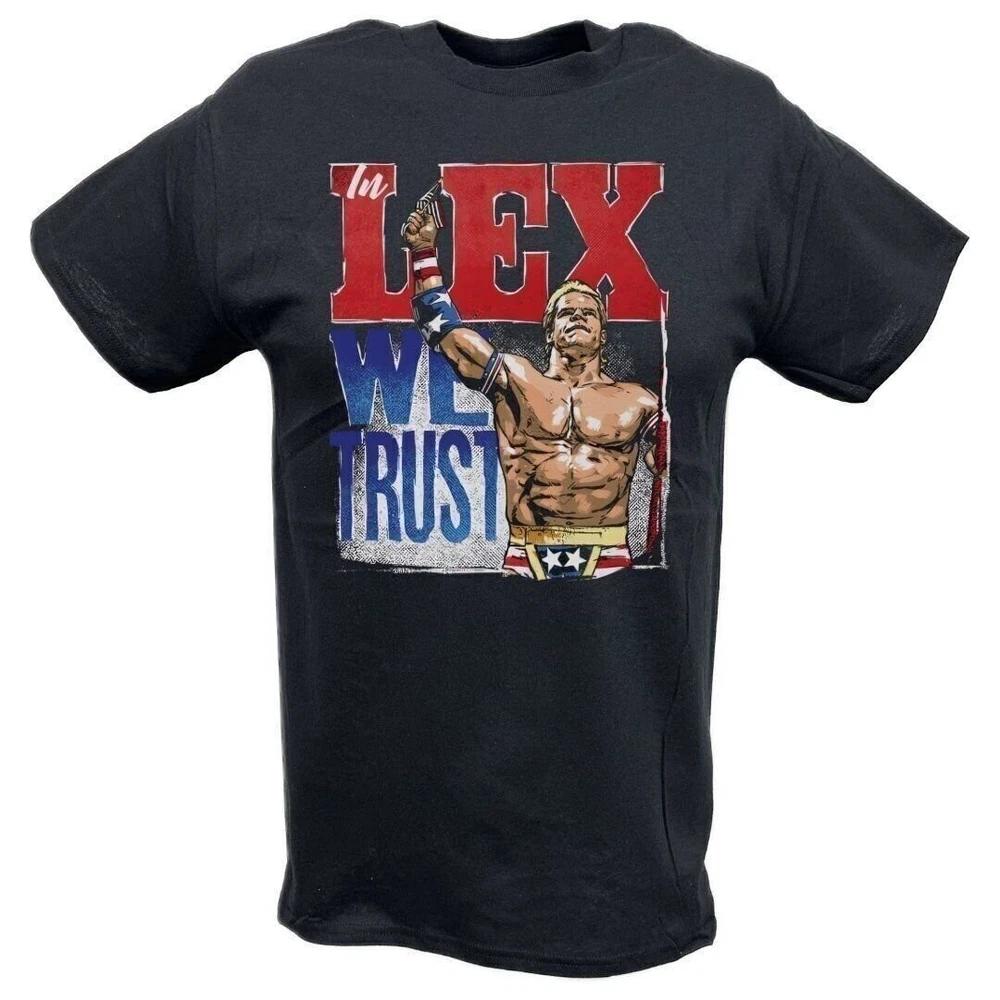 Lex Luger We Trust Black Tshirt M