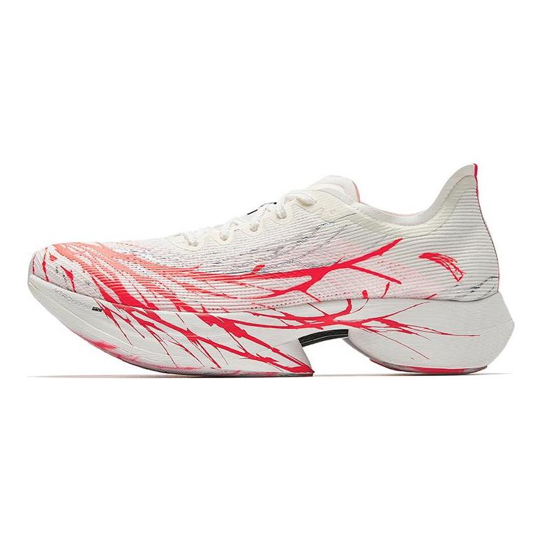 Anta C10 Pro Heartbeat Comfortable Versatile Non-Slip Wear-Resistant Mid-Top Marathon Running Shoes Men Running Shoes White Red Silver 112525574-2