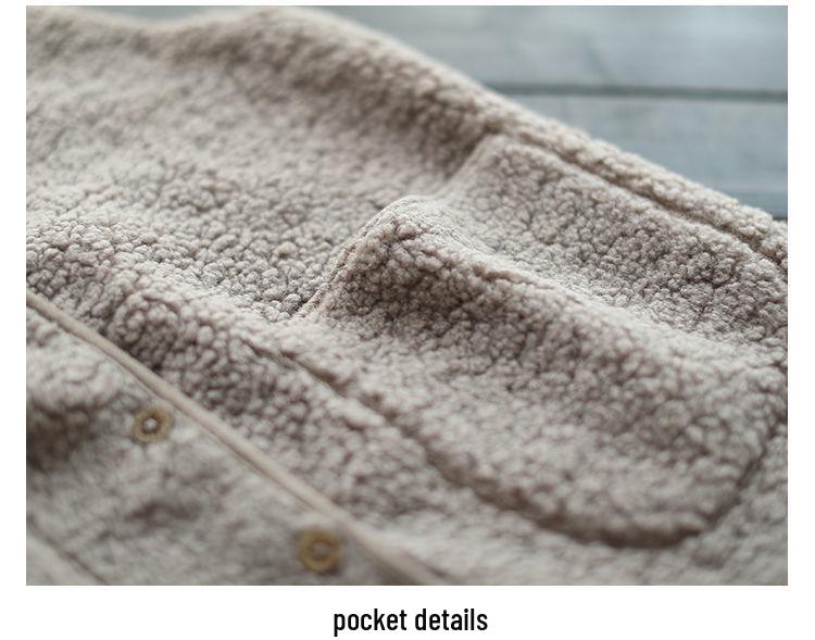 Women's Mid-Length Faux Lamb Wool Vest - Autumn/Winter Fashion Versatile Coat