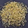 100Pcs Metal Safety Pins Gourd Pear Shaped Bulb Pins Clips Knitting Stitch Marker Tag Hangtag Pin Fastener Craft DIY Accessories