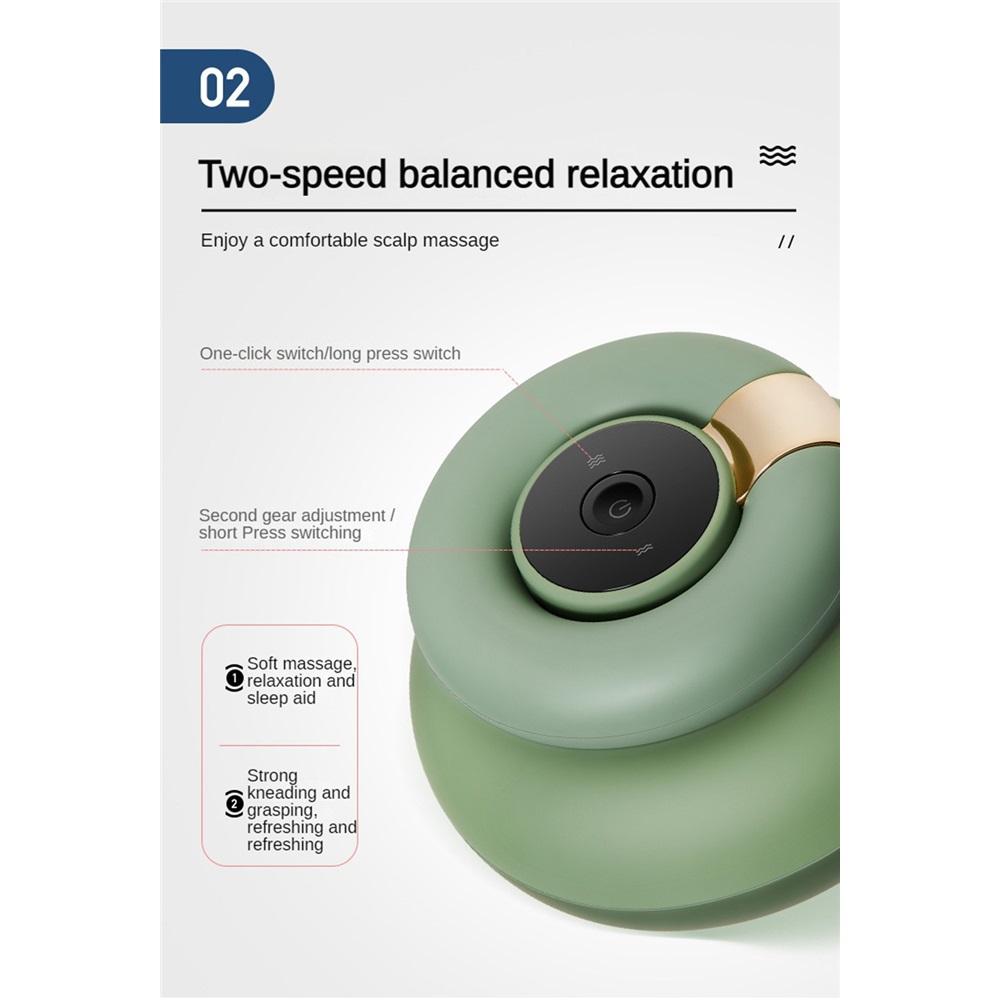 Smart Scalp Massager IPX7 Waterproof Head Massage Claw Electric Fully Automatic Pet Massager