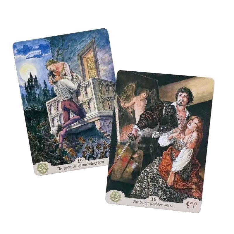 Manara Erotic Oracle Cards A 35 English Divination Tarot Card Family Party Board Game