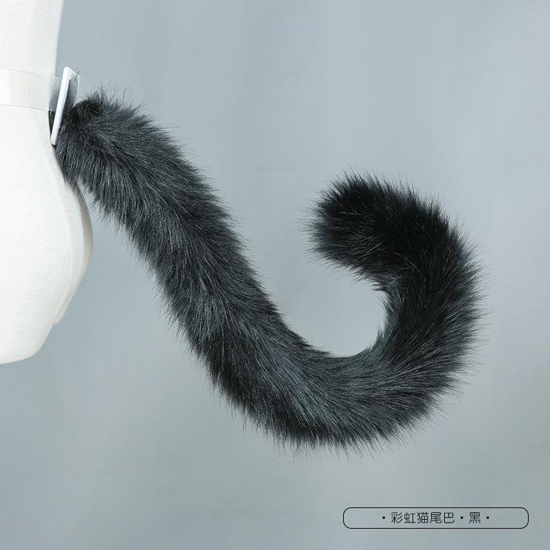 One piece of hair delivery Japanese Lolita animal ear headdress edge clip cat ear headband hairpin dual-purpose accessories handmade