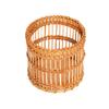 Tabletop Storage Bamboo Woven Pen Container Multi-functional Storage Basket  School