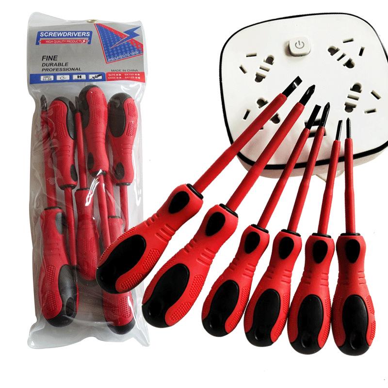 

15-in-1 Insulated Electrician Screwdriver Set - Safety Edge Hand Tools