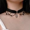 Classic Retro Rose Neckchain Simple Romantic Couple Gift Necklace Collar Japanese Ins Collar Chain Jewelry
