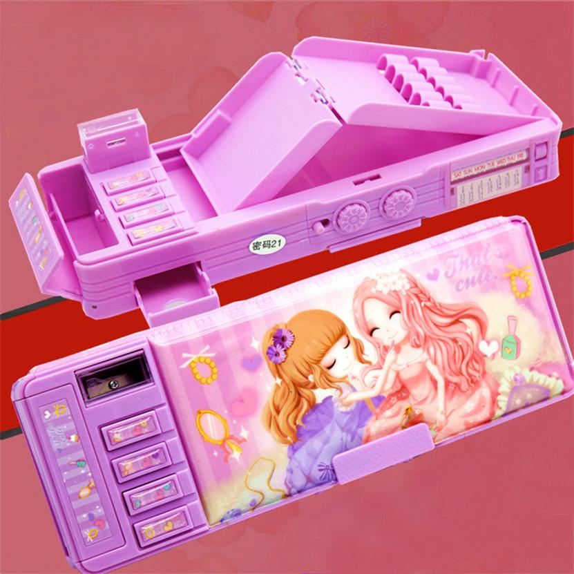 

Пенал Пароль Пенал Единорог Kawaii Пеналы Многофункциональный Пенал Корейская Школьная Канцелярия