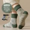 3 Pairs of Men's New Autumn and Winter Wool Ring Plus Velvet and Thick Rabbit Wool Tube Socks