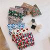 Cotton Ladies Travel Storage Lipstick Bag Retro Flower Women's Cosmetic Bags Cute Design Girls Pencil Case Makeup Bag Handbags