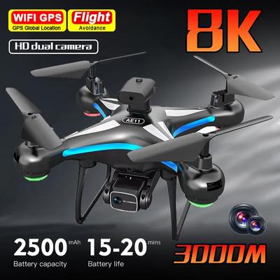 Új AE11 MAX Drone 8K HD Dual ESC kamera optikai áramlás lokalizáció kefe nélküli akadályelkerülő 5G WIFI FPV RC Quadcopter Dron játékok ajándék