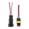Car Waterproof 2 Pin Way with Wire AWG Marine Auto Connector Plug Set Connector Plug Electrical