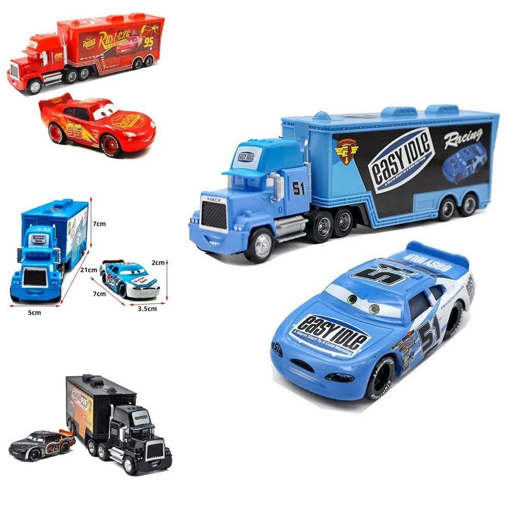 Stylish Racing Cars Mc Uncle Mcqueen Roadblock Cool Sister 95 Cargo Car Perfect For Toy Enthusiasts