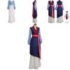 Deluxe Mulan Cosplay Kimono Kostüm Mit Vollständigem Zubehör Für Damen Und Mädchen